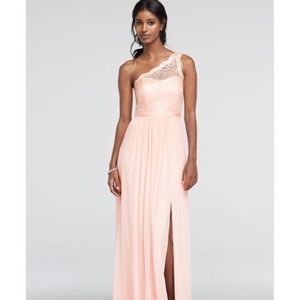 David’s Bridal Long Bridesmaid or Prom Dress